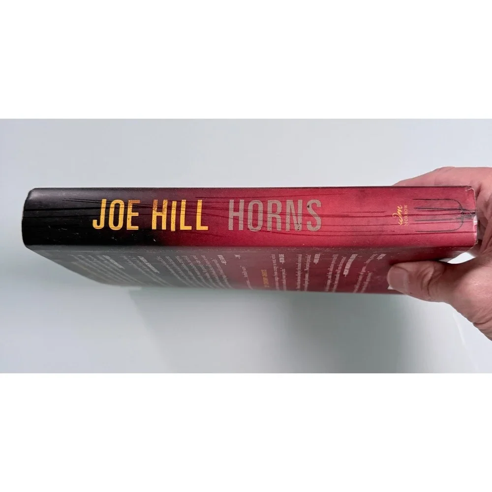 Horns: A Novel by Joe Hill -2010- First Edition, First Printing D/C H/B